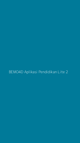 Tampilan Antarmuka Aplikasi Bemo4d Aplikasi Pendidikan Lite - 2