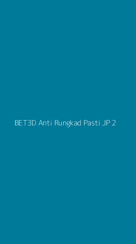 Tampilan Antarmuka Aplikasi Bet3d Anti Rungkad Pasti Jp - 2