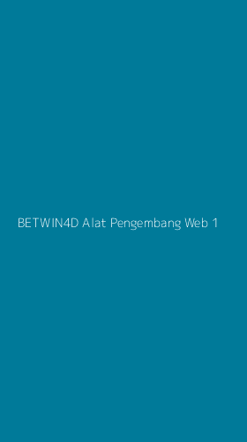 Tampilan Antarmuka Aplikasi Betwin4d Alat Pengembang Web - 1