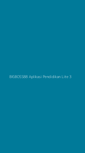 Tampilan Antarmuka Aplikasi Bigboss88 Aplikasi Pendidikan Lite - 3