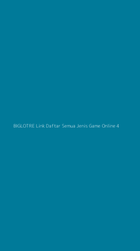 Tampilan Antarmuka Aplikasi Biglotre Link Daftar Semua Jenis Game Online - 4