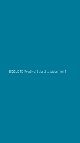 Tampilan Antarmuka Aplikasi Bigsloto Prediksi Bola Jitu Malam Ini - 1