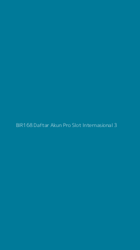 Tampilan Antarmuka Aplikasi Bir168 Daftar Akun Pro Slot Internasional - 3