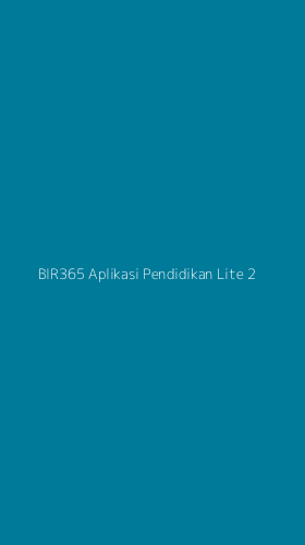 Tampilan Antarmuka Aplikasi Bir365 Aplikasi Pendidikan Lite - 2