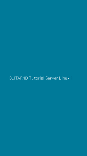 Tampilan Antarmuka Aplikasi Blitar4d Tutorial Server Linux - 1