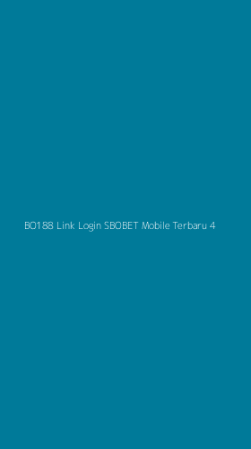 Tampilan Antarmuka Aplikasi Bo188 Link Login Sbobet Mobile Terbaru - 4