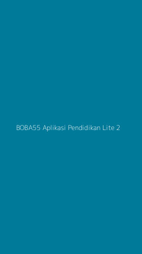 Tampilan Antarmuka Aplikasi Boba55 Aplikasi Pendidikan Lite - 2