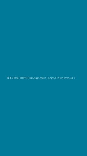 Tampilan Antarmuka Aplikasi Bocoran Rtp88 Panduan Main Casino Online Pemula - 1