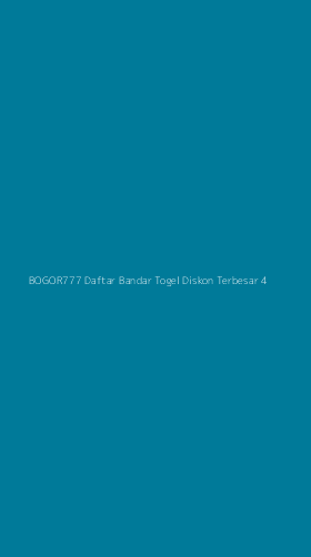 Tampilan Antarmuka Aplikasi Bogor777 Daftar Bandar Togel Diskon Terbesar - 4