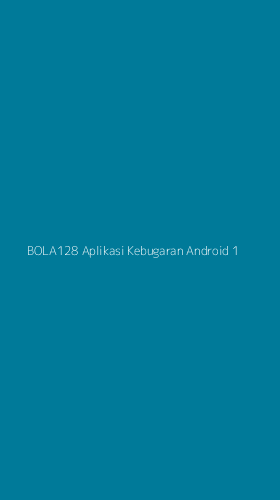 Tampilan Antarmuka Aplikasi Bola128 Aplikasi Kebugaran Android - 1
