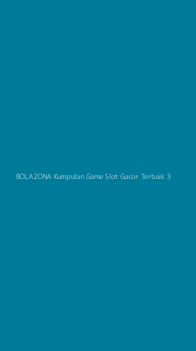 Tampilan Antarmuka Aplikasi Bolazona Kumpulan Game Slot Gacor Terbaik - 3