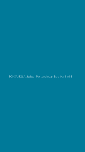 Tampilan Antarmuka Aplikasi Bonsaibola Jadwal Pertandingan Bola Hari Ini - 4