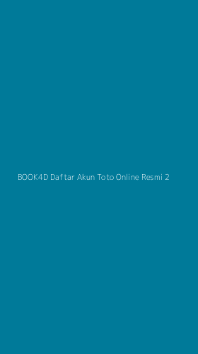 Tampilan Antarmuka Aplikasi Book4d Daftar Akun Toto Online Resmi - 2