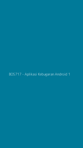 Tampilan Antarmuka Aplikasi BOS717 - Aplikasi Kebugaran Android - 1