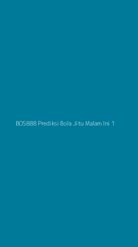 Tampilan Antarmuka Aplikasi Bos888 Prediksi Bola Jitu Malam Ini - 1