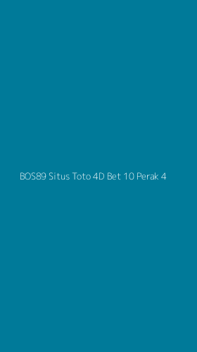 Tampilan Antarmuka Aplikasi Bos89 Situs Toto 4d Bet 10 Perak - 4