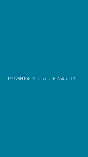 Tampilan Antarmuka Aplikasi Boswin168 Desain Grafis Android - 3
