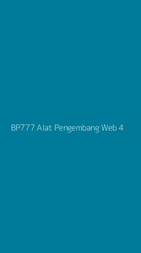 Tampilan Antarmuka Aplikasi Bp777 Alat Pengembang Web - 4