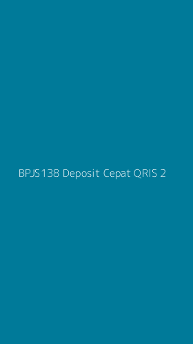 Tampilan Antarmuka Aplikasi Bpjs138 Deposit Cepat Qris - 2