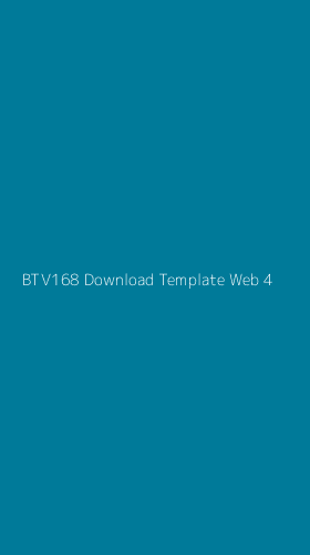 Tampilan Antarmuka Aplikasi Btv168 Download Template Web - 4
