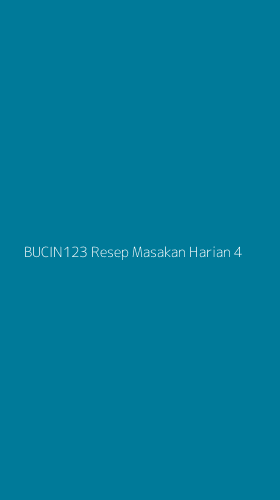 Tampilan Antarmuka Aplikasi Bucin123 Resep Masakan Harian - 4