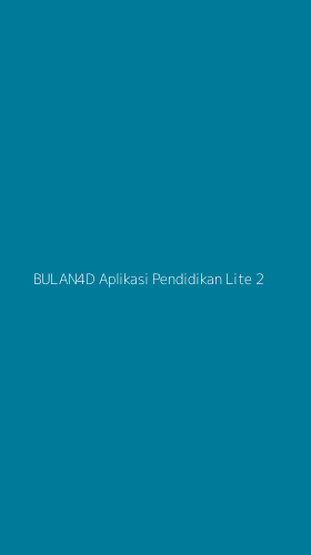 Tampilan Antarmuka Aplikasi Bulan4d Aplikasi Pendidikan Lite - 2