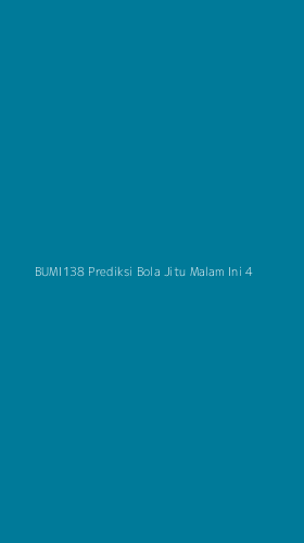 Tampilan Antarmuka Aplikasi Bumi138 Prediksi Bola Jitu Malam Ini - 4