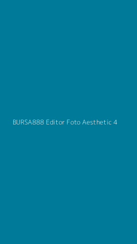 Tampilan Antarmuka Aplikasi Bursa888 Editor Foto Aesthetic - 4
