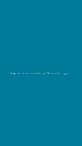 Tampilan Antarmuka Aplikasi Babayo4d Bandar Online Dengan Winrate Tertinggi - 4