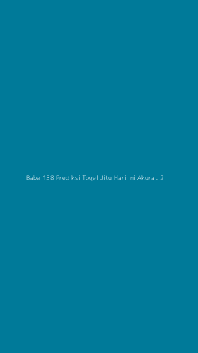 Tampilan Antarmuka Aplikasi Babe 138 Prediksi Togel Jitu Hari Ini Akurat - 2