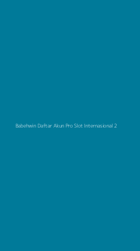 Tampilan Antarmuka Aplikasi Babehwin Daftar Akun Pro Slot Internasional - 2