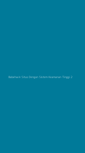 Tampilan Antarmuka Aplikasi Babehwin Situs Dengan Sistem Keamanan Tinggi - 2