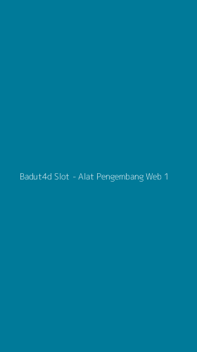 Tampilan Antarmuka Aplikasi Badut4d Slot - Alat Pengembang Web - 1