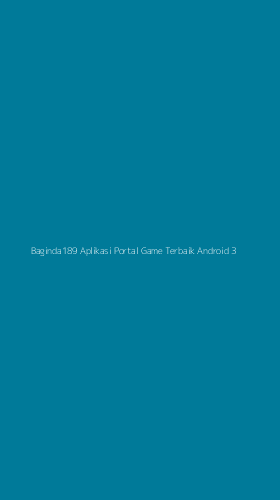 Tampilan Antarmuka Aplikasi Baginda189 Aplikasi Portal Game Terbaik Android - 3
