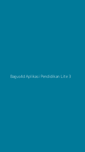Tampilan Antarmuka Aplikasi Bagus4d Aplikasi Pendidikan Lite - 3