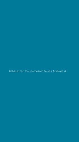 Tampilan Antarmuka Aplikasi Bahasatoto Online Desain Grafis Android - 4