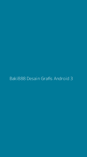Tampilan Antarmuka Aplikasi Baki888 Desain Grafis Android - 3