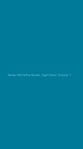 Tampilan Antarmuka Aplikasi Bambu168 Daftar Bandar Togel Diskon Terbesar - 1