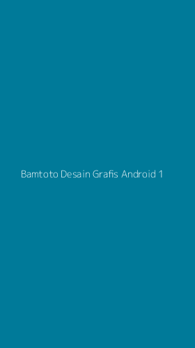 Tampilan Antarmuka Aplikasi Bamtoto Desain Grafis Android - 1