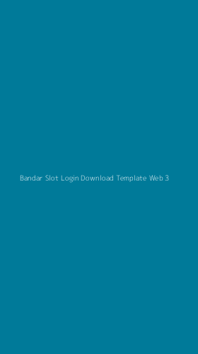 Tampilan Antarmuka Aplikasi Bandar Slot Login Download Template Web - 3
