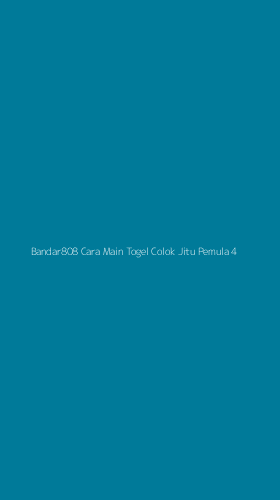 Tampilan Antarmuka Aplikasi Bandar808 Cara Main Togel Colok Jitu Pemula - 4