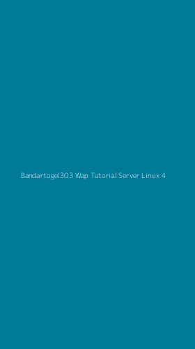Tampilan Antarmuka Aplikasi Bandartogel303 Wap Tutorial Server Linux - 4