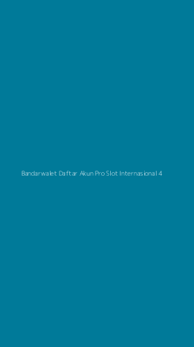 Tampilan Antarmuka Aplikasi Bandarwalet Daftar Akun Pro Slot Internasional - 4