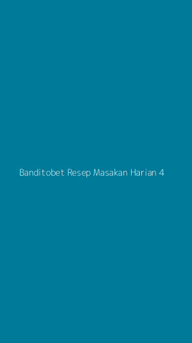 Tampilan Antarmuka Aplikasi Banditobet Resep Masakan Harian - 4
