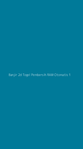 Tampilan Antarmuka Aplikasi Banjir 2d Togel Pembersih Ram Otomatis - 1