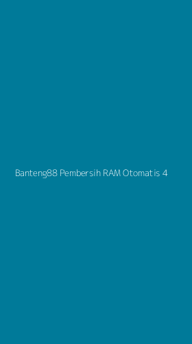 Tampilan Antarmuka Aplikasi Banteng88 Pembersih Ram Otomatis - 4