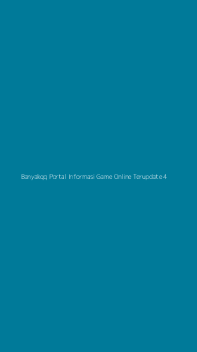 Tampilan Antarmuka Aplikasi Banyakqq Portal Informasi Game Online Terupdate - 4
