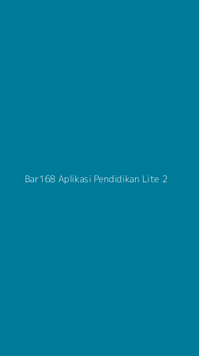 Tampilan Antarmuka Aplikasi Bar168 Aplikasi Pendidikan Lite - 2
