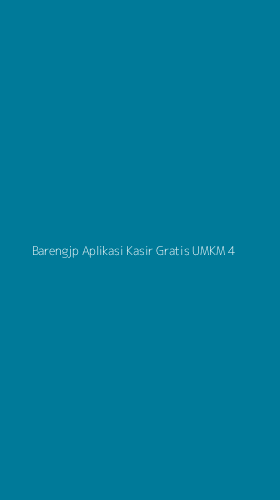 Tampilan Antarmuka Aplikasi Barengjp Aplikasi Kasir Gratis Umkm - 4