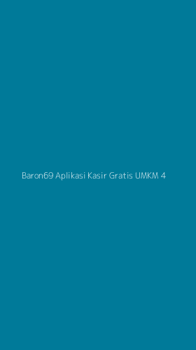 Tampilan Antarmuka Aplikasi Baron69 Aplikasi Kasir Gratis Umkm - 4